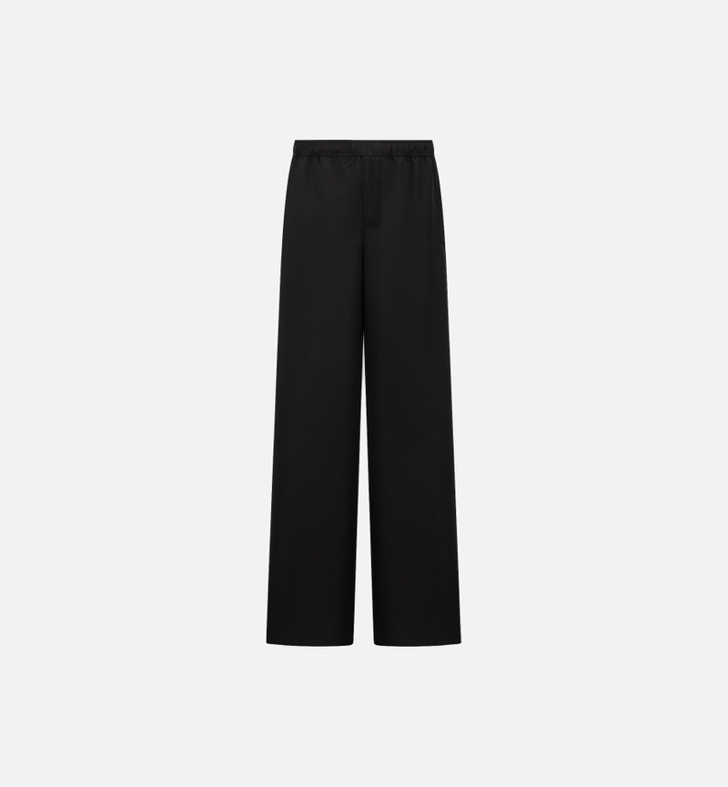 Christian Dior Couture Embroidery Stretch-Waist Pants 1