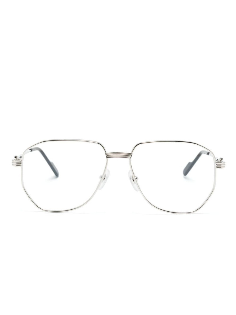 pilot-frame glasses 1