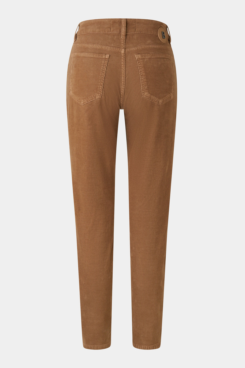 BOGNER Julie 7/8 corduroy pants in Hazel outlook