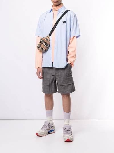 Comme des Garçons PLAY embroidered logo shirt outlook