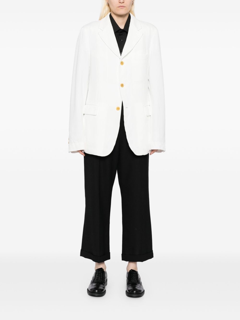 single-breasted blazer - 3