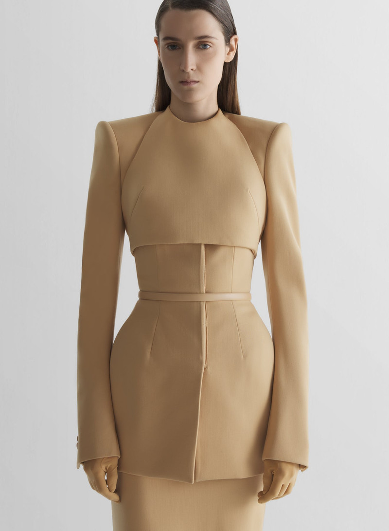 Cropped tailored top 1