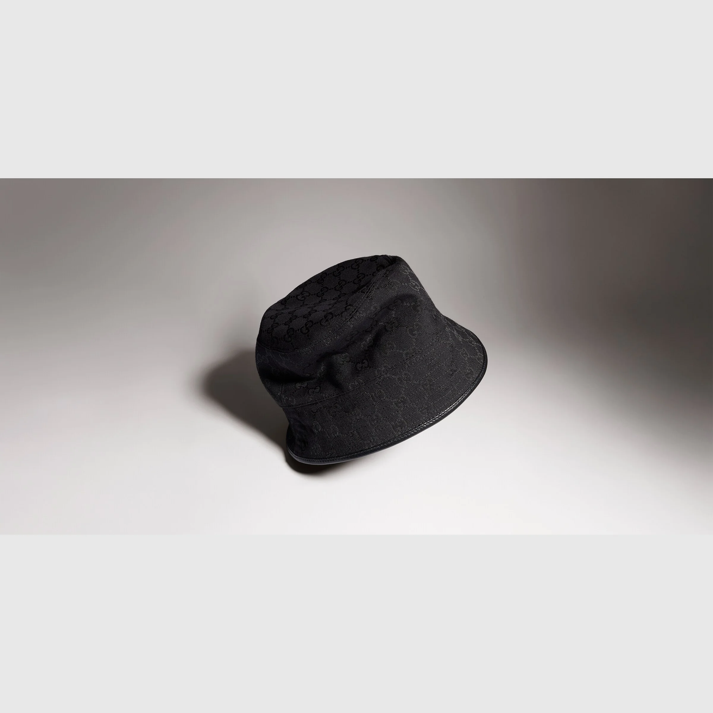 GG cotton canvas bucket hat - 1