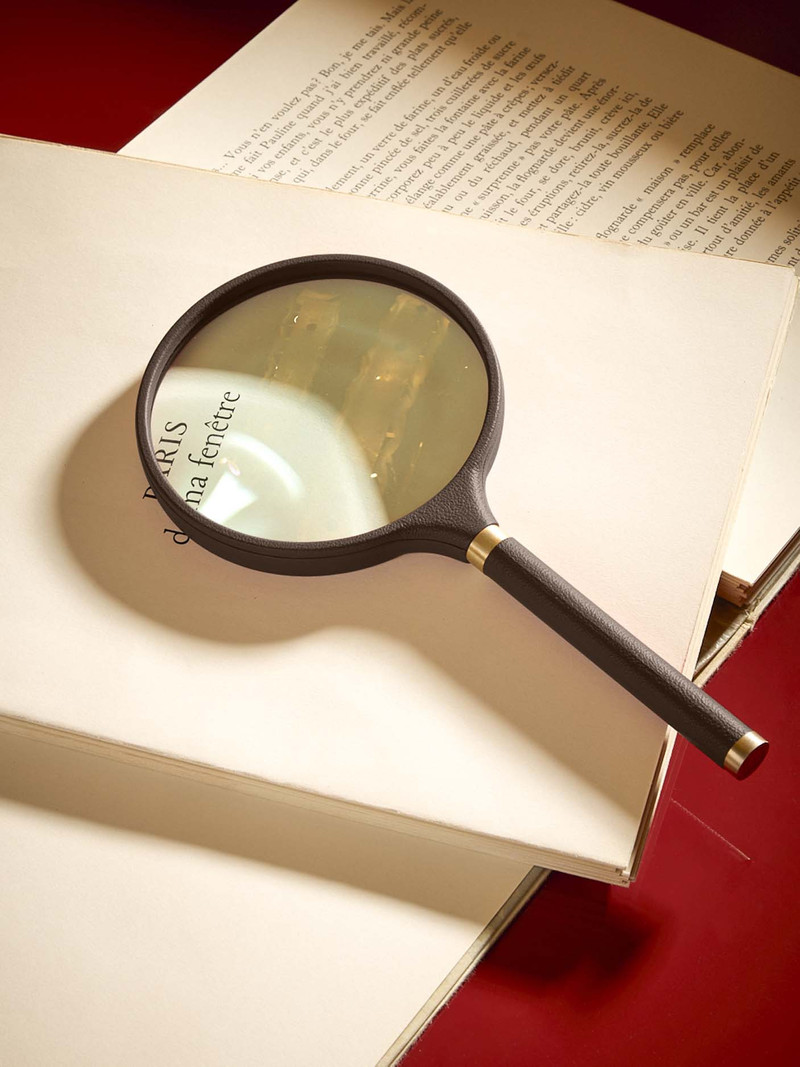 ASSOULINE Archival Magnifying Glass - Brown outlook