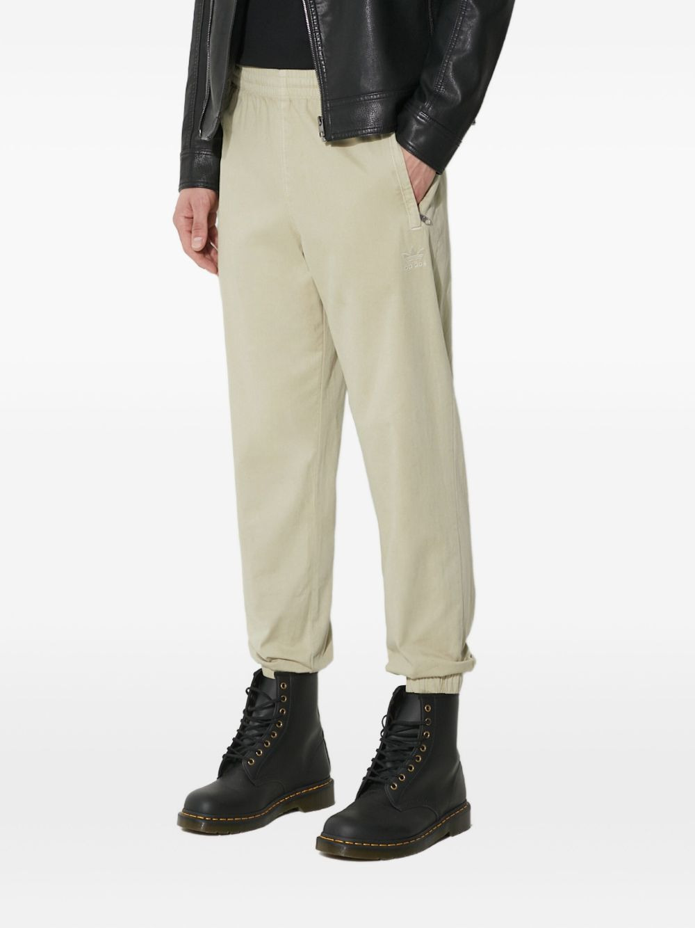elasticated-cuff track pants - 3