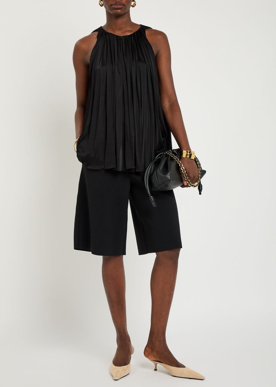 Loewe Halter Ruched Satin top - 4