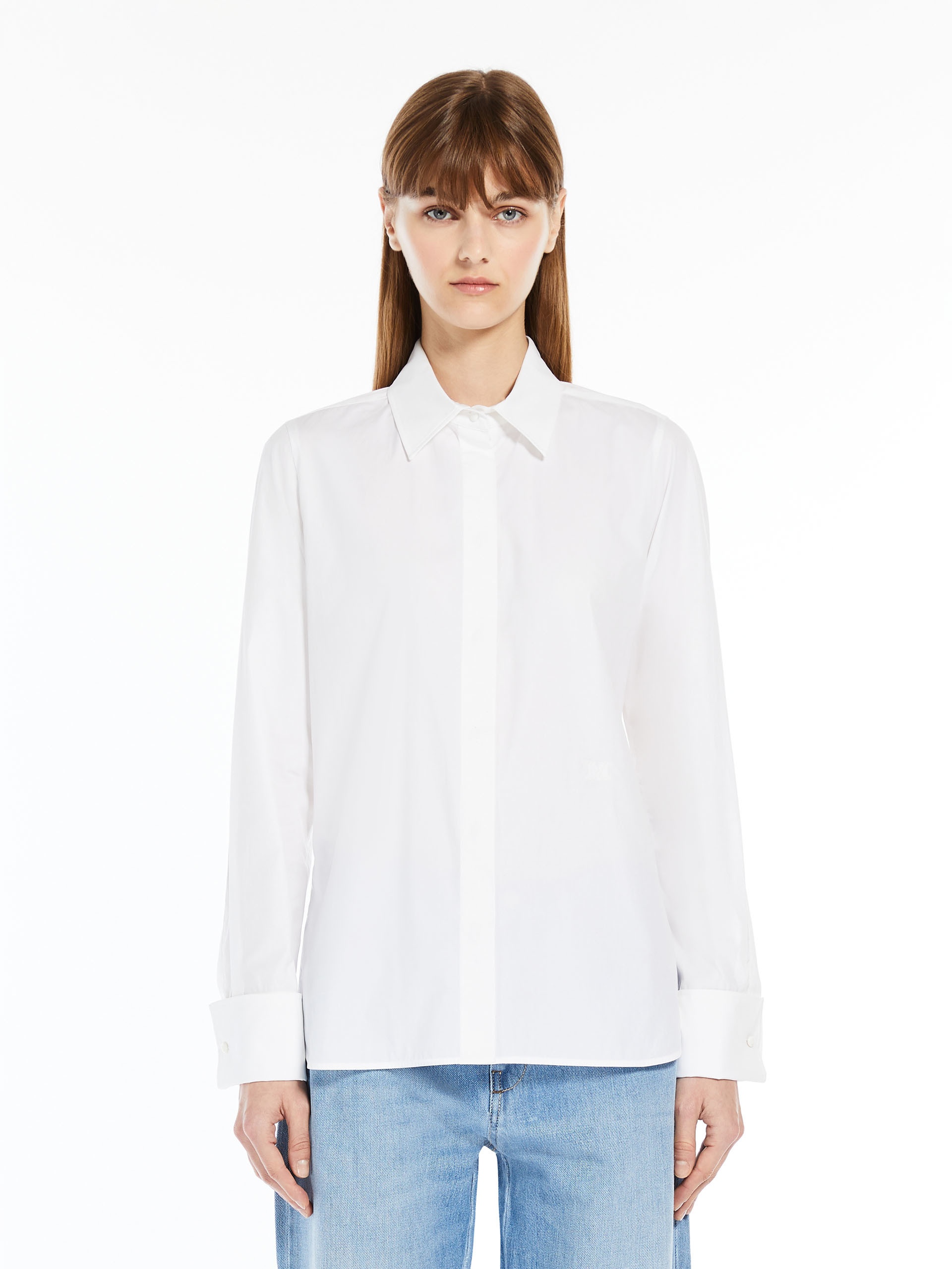 KNUT Men’s-style cotton crepe shirt - 3