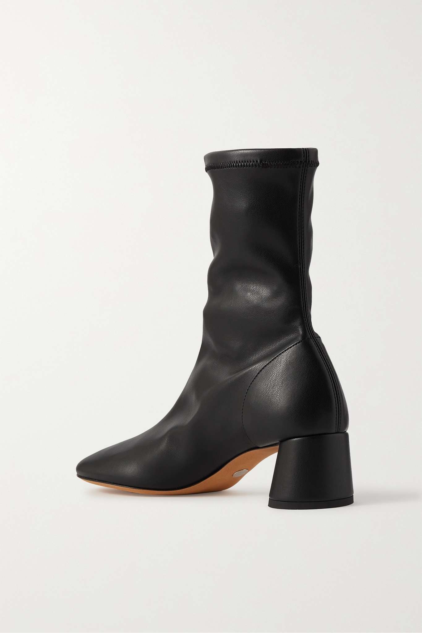 Glove leather ankle boots - 3