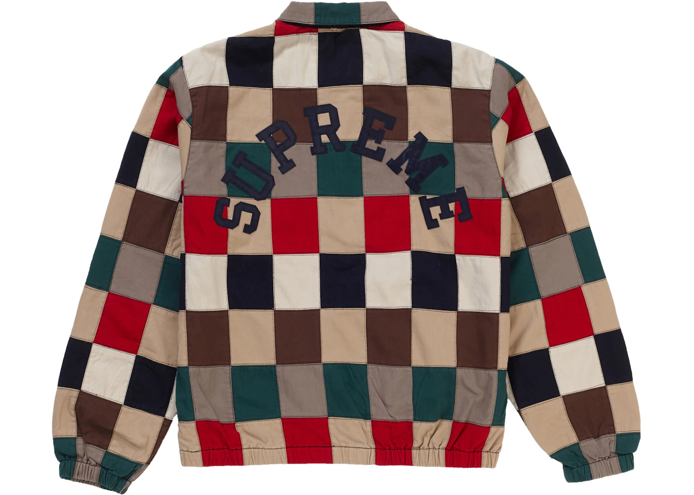 Supreme Patchwork Harrington Jacket Multicolor - 2