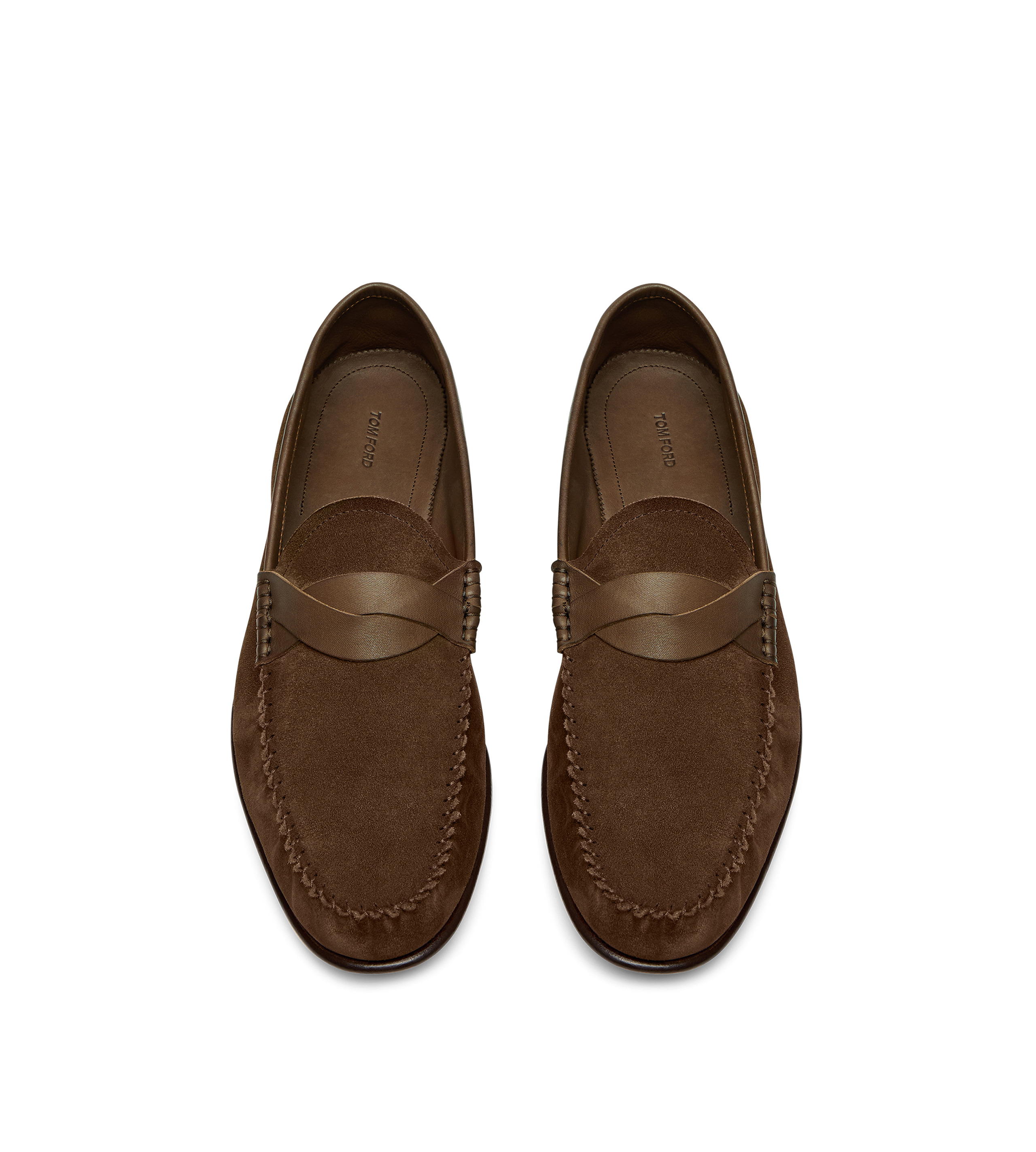 SUEDE TWISTED BAND RIPLEY LOAFER - 2