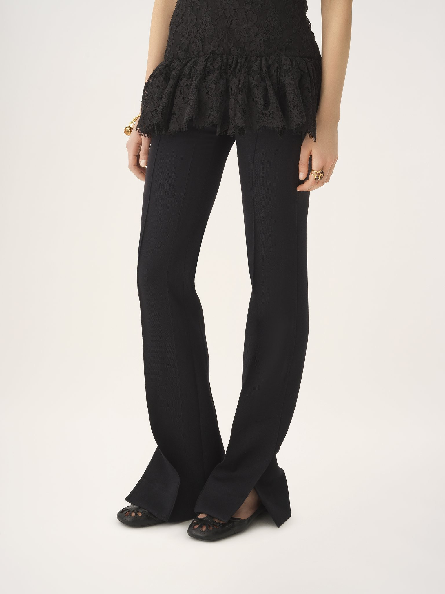 TAILORED PANTS IN SOFT CAVALRY COTTON - 4