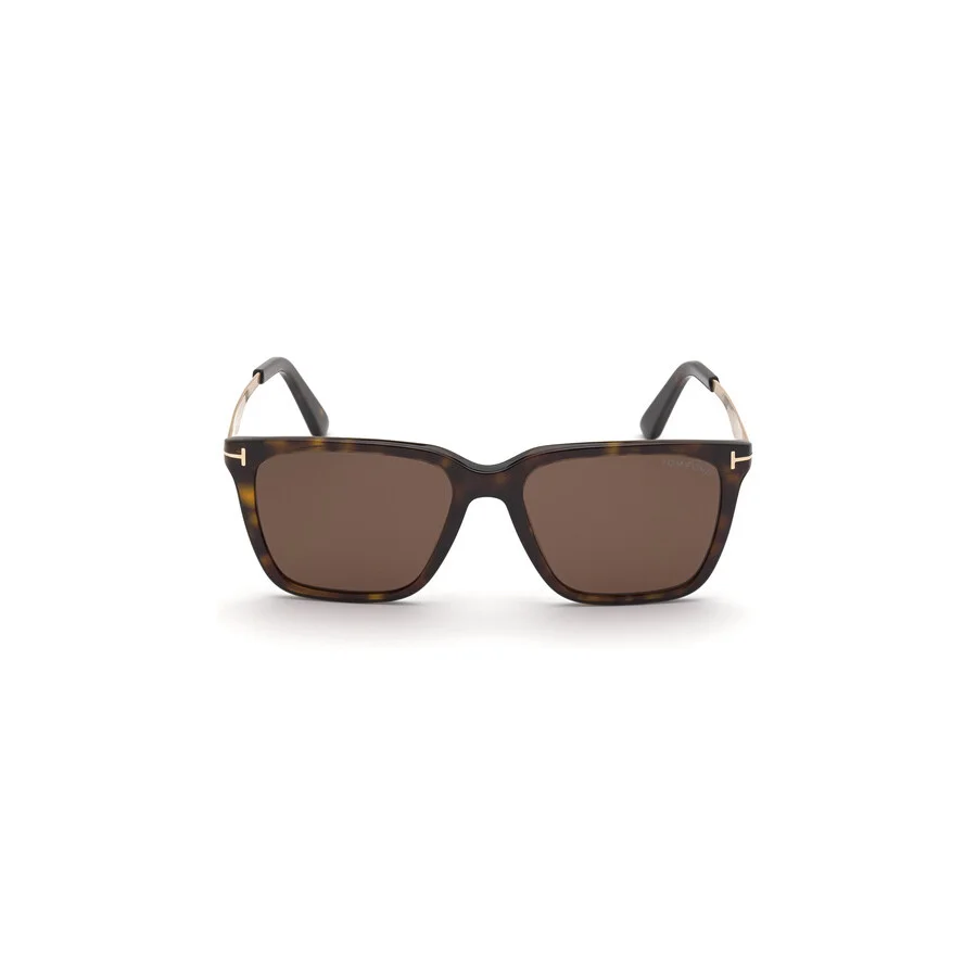 Tom Ford Garrett Brown Square Men's Sunglasses FT0862 52E 56 - 1