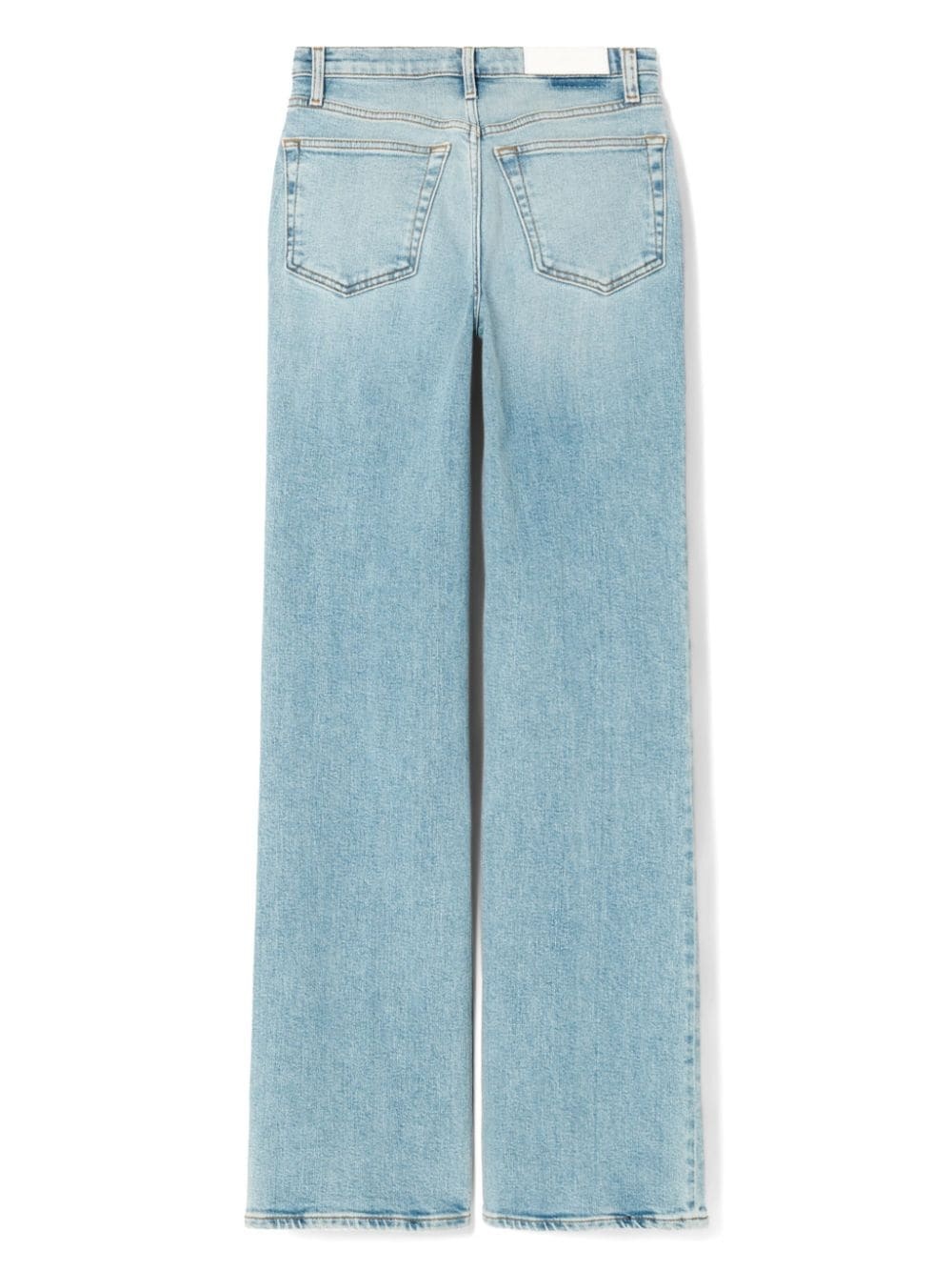 wide-leg cropped jeans - 5