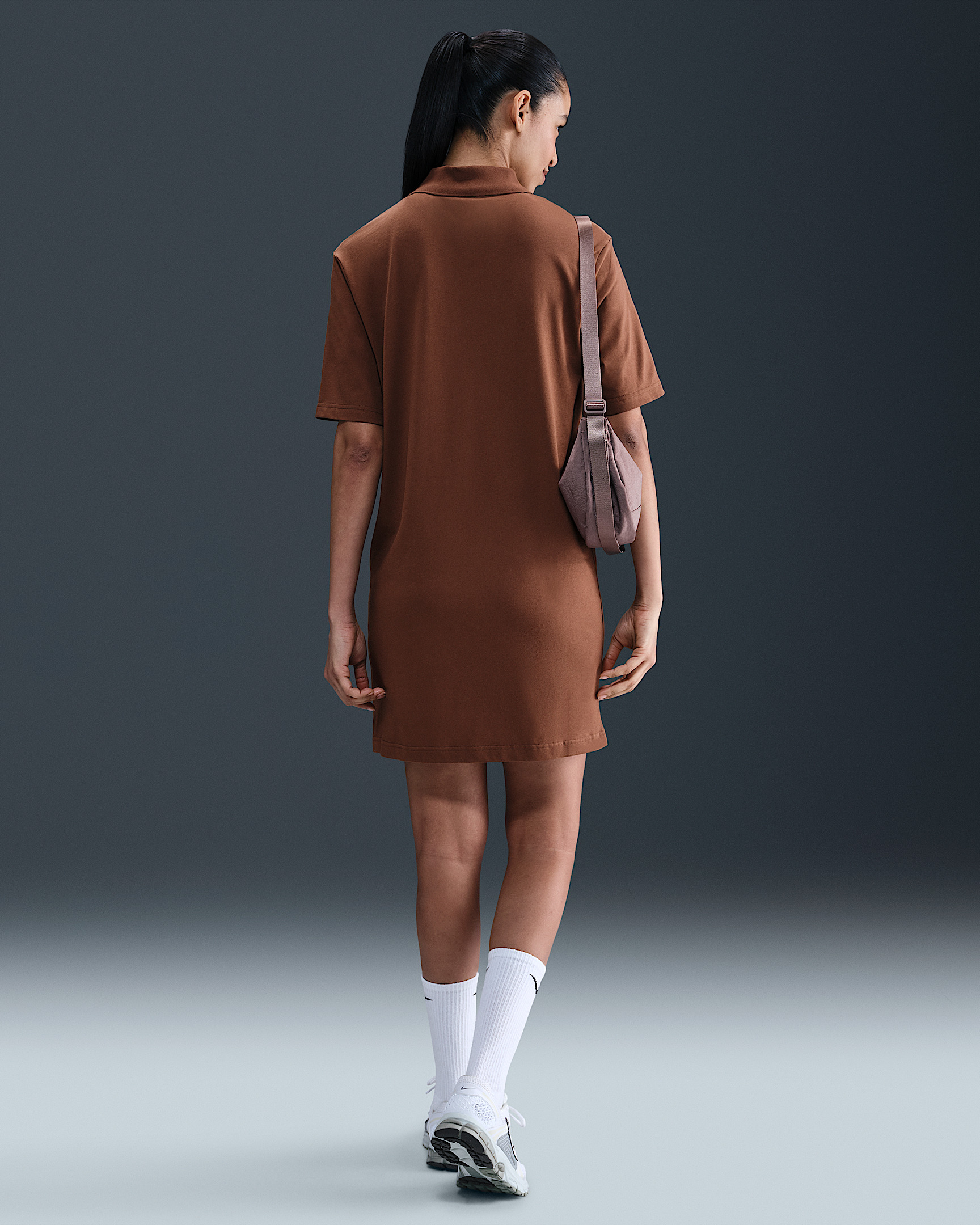Nike Sportswear Essential Women's Short-Sleeve Polo Dress - 5