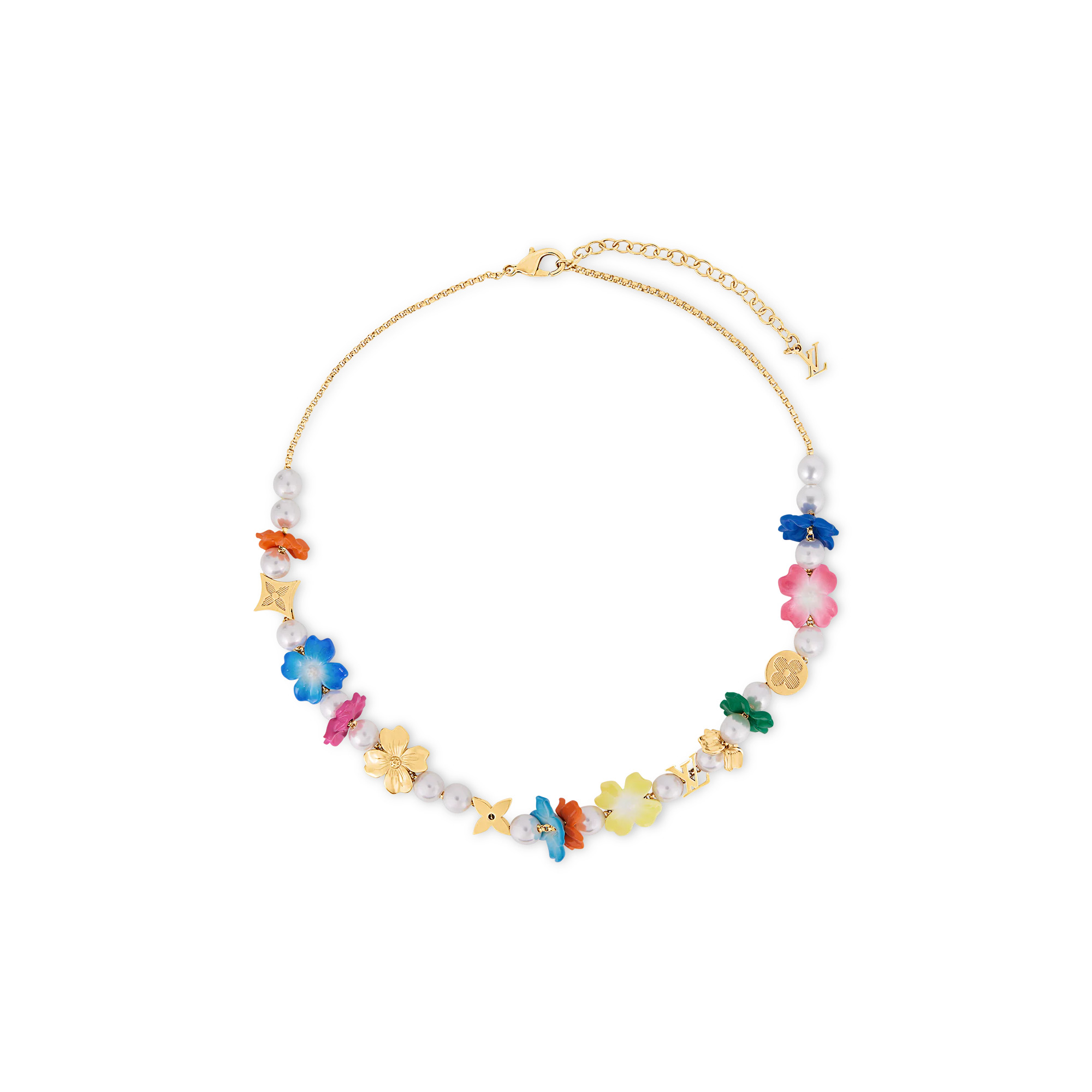 LV Surfin' Flower Necklace - 1