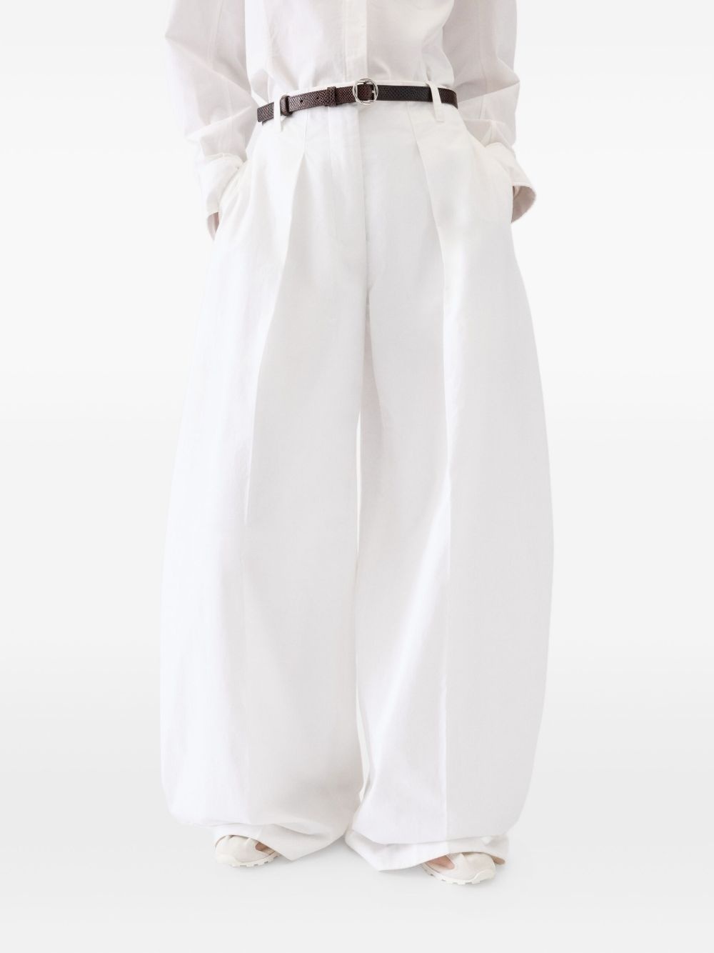 pleated trousers - 3