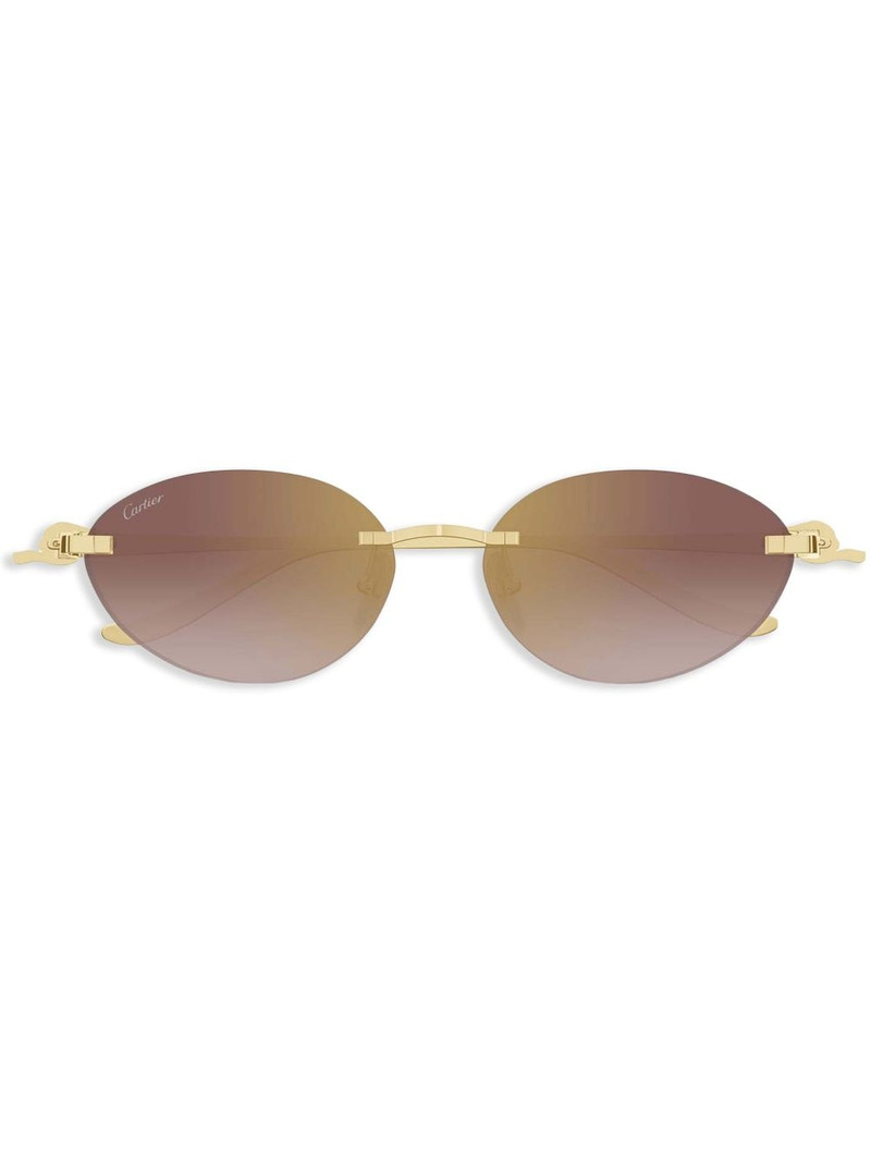 oval frame sunglasses 1