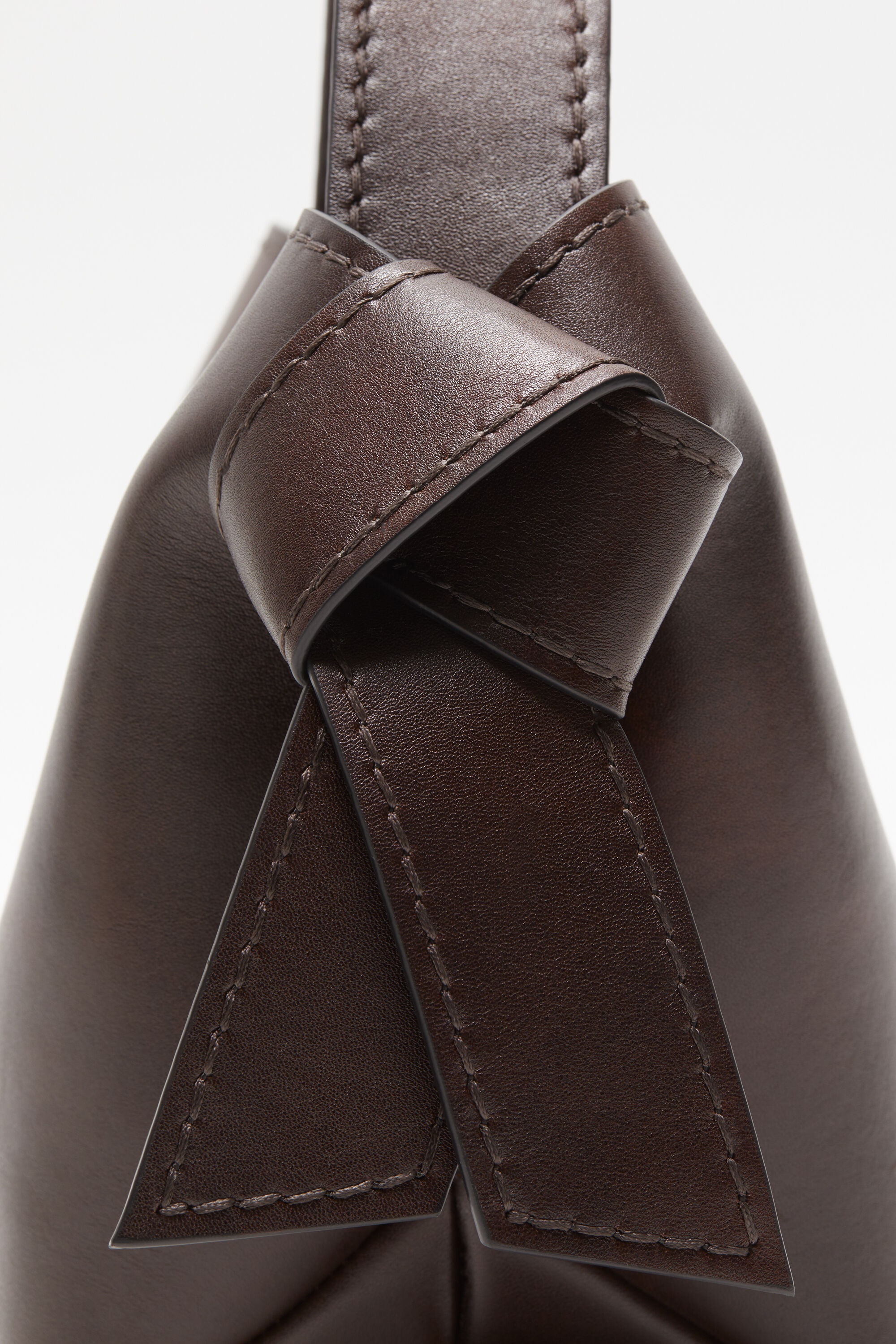 Musubi mini shoulder bag - Dark brown - 4