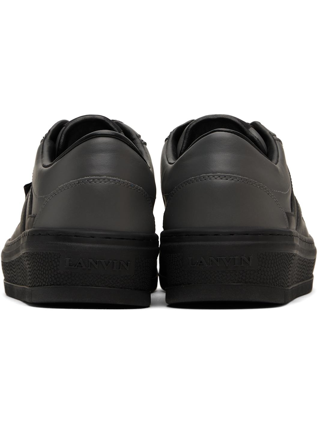 Gray & Black 'Cash by ' Sneakers - 2