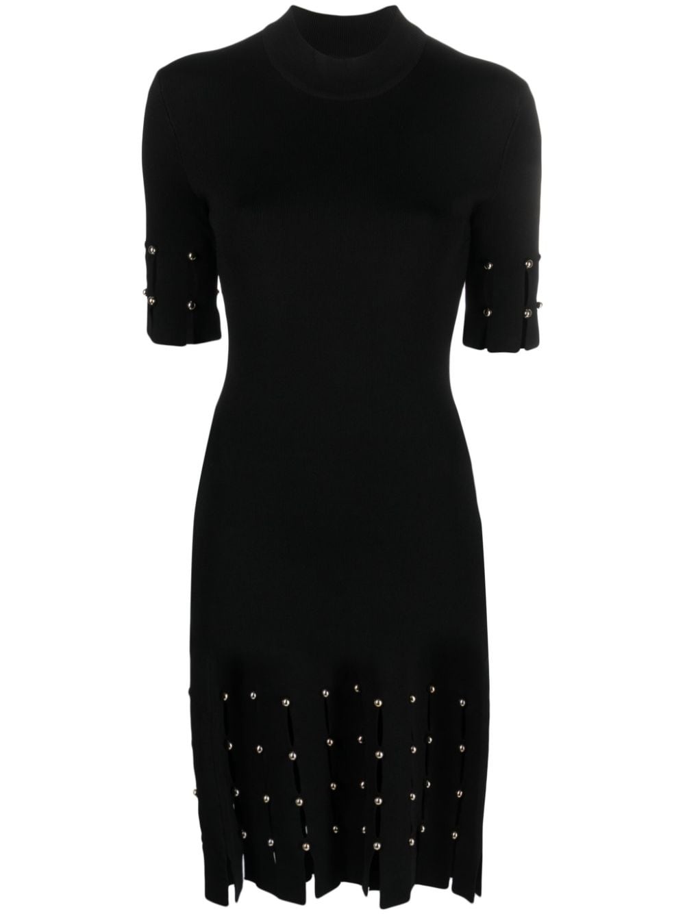 Dina mock-neck knitted dress - 1