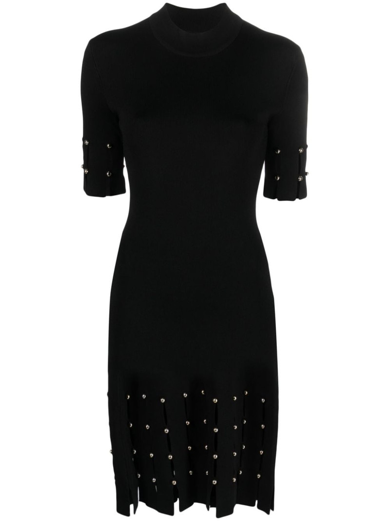 Dina mock-neck knitted dress 1