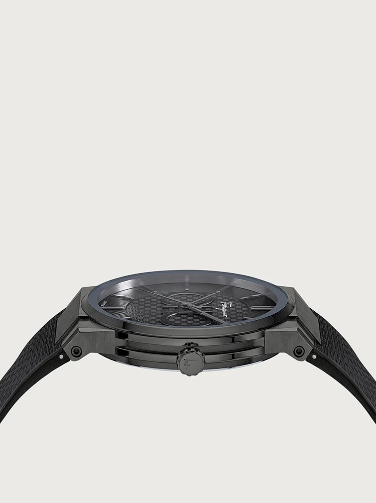 FERRAGAMO SAPPHIRE WATCH - 3