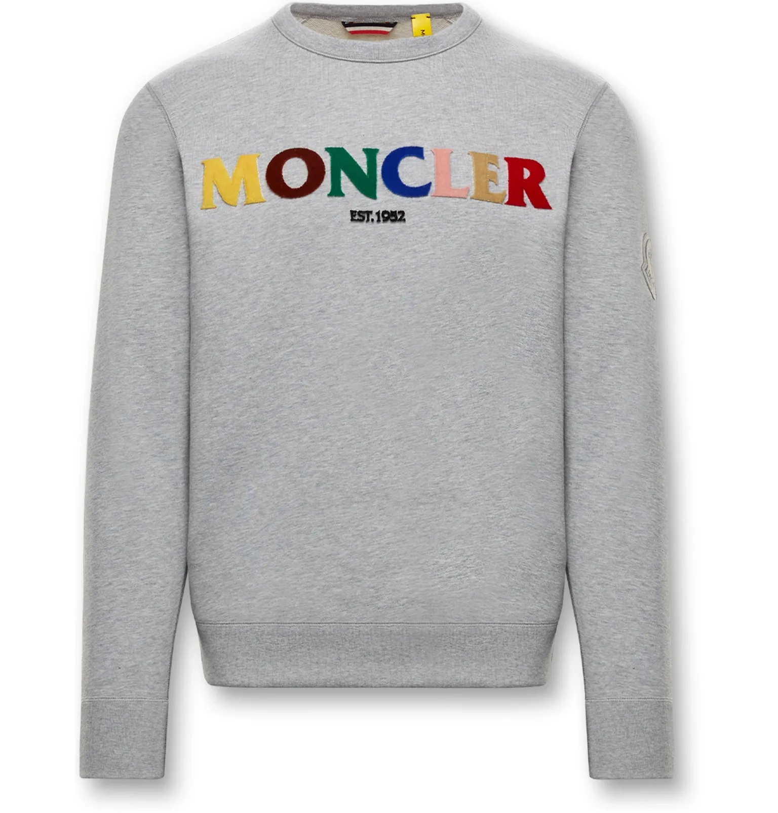 Logo-Appliquéd Mélange Cotton-Jersey Sweatshirt - 2