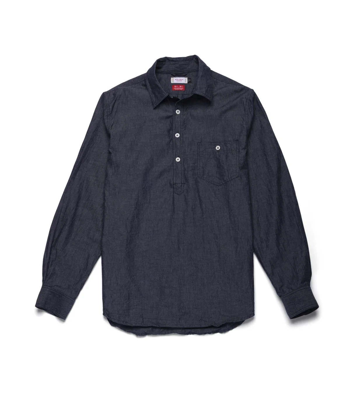 Indigo Chambray Popover - 1