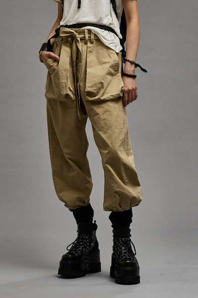 R13 BELTED UTILITY PANT - KHAKI RIPSTOP outlook