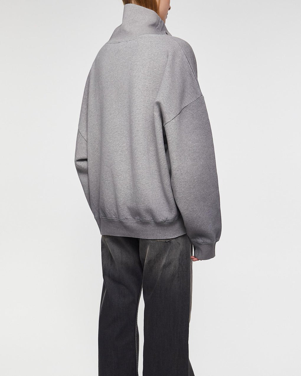 Sweater High Neck  Grey - 4