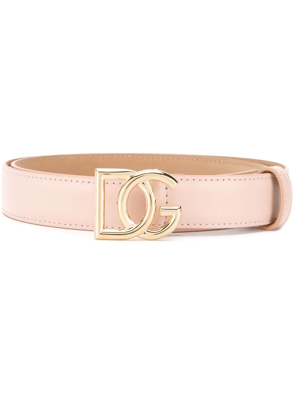 monogram buckle belt  - 1