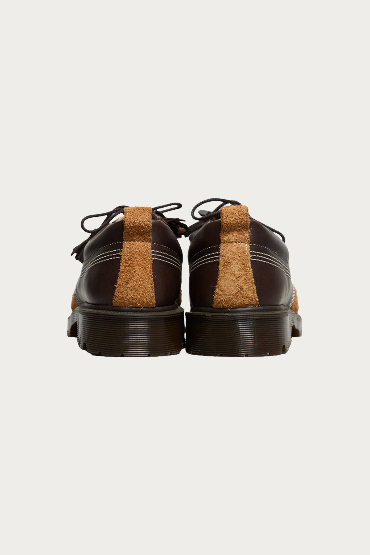Lowell - Kinsley Tumble Buttersoft/Dark Brown Hairy Suede/Light+Tan Desert Brown - 3
