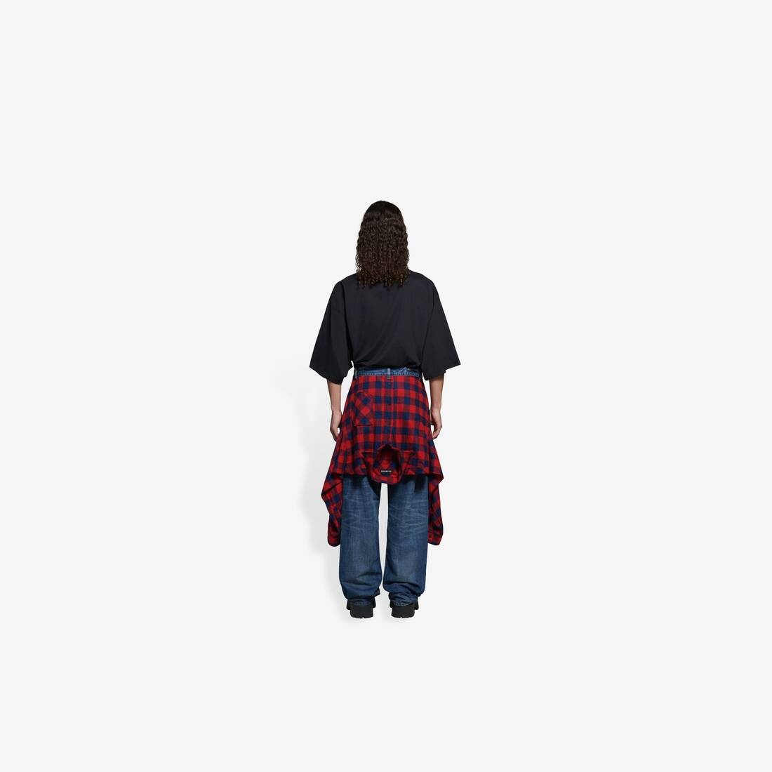 Hybrid Shirt Pants in Blue - 5