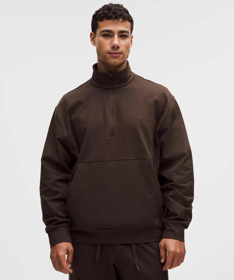 Heavyweight Soft Jersey Half Zip 1
