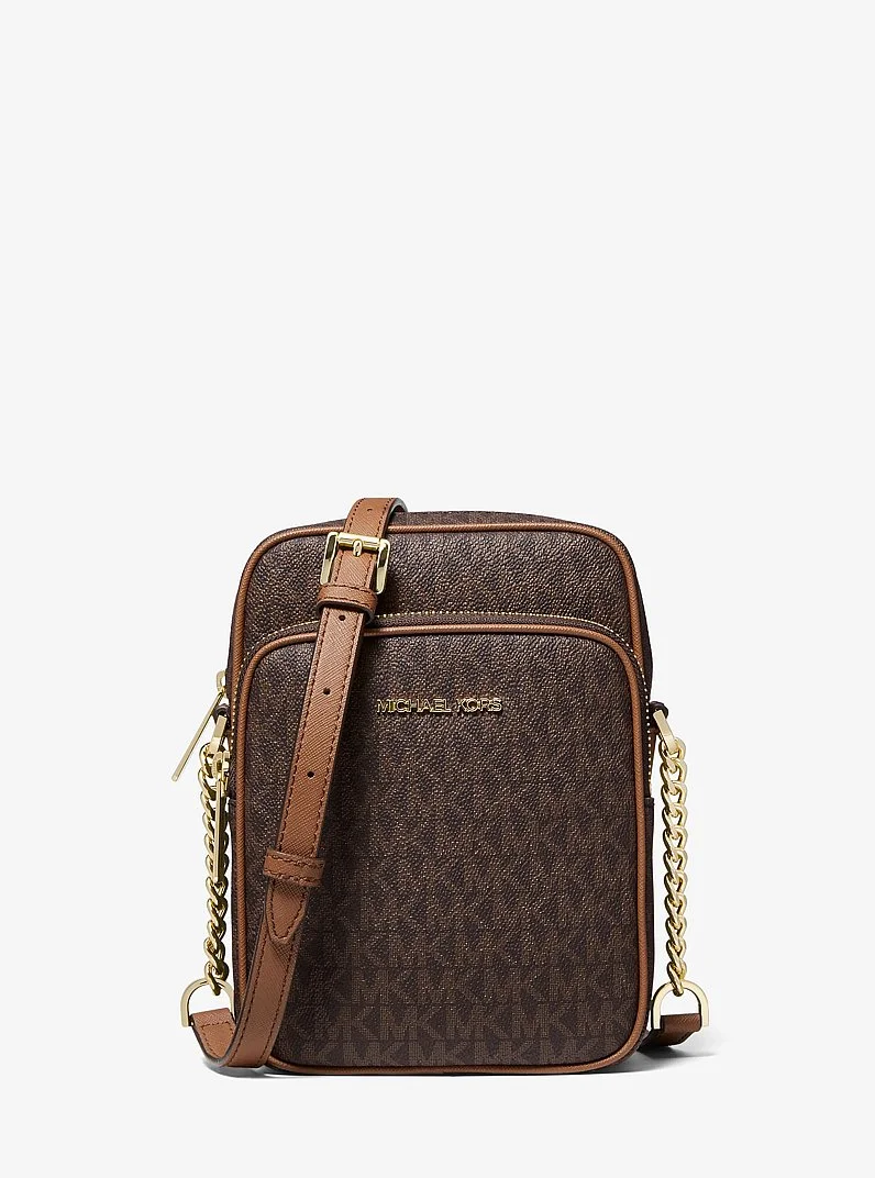 Jet Set Travel Medium Logo Crossbody Bag - 1
