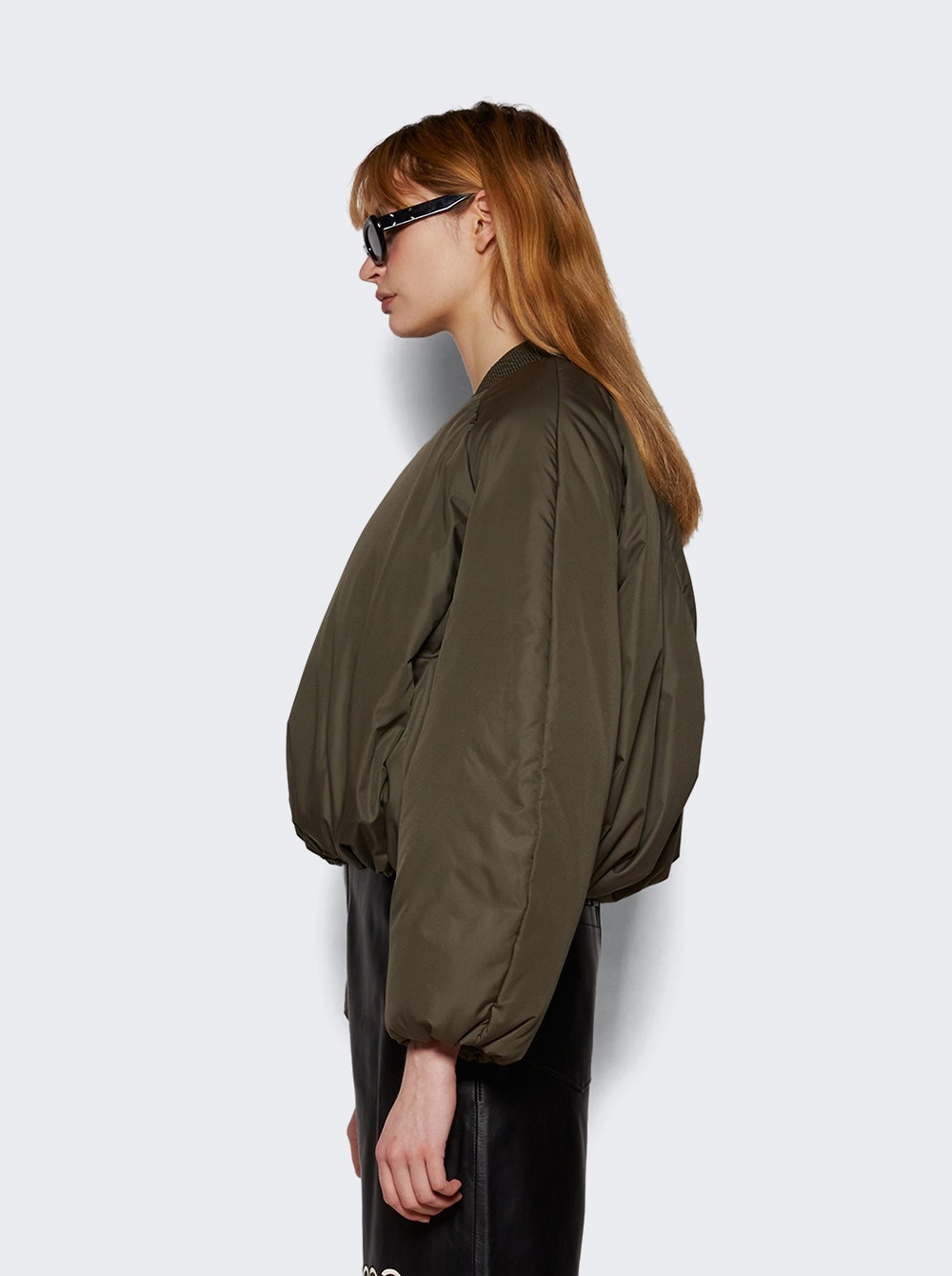 Padded Bomber Jacket Lofen Green - 4