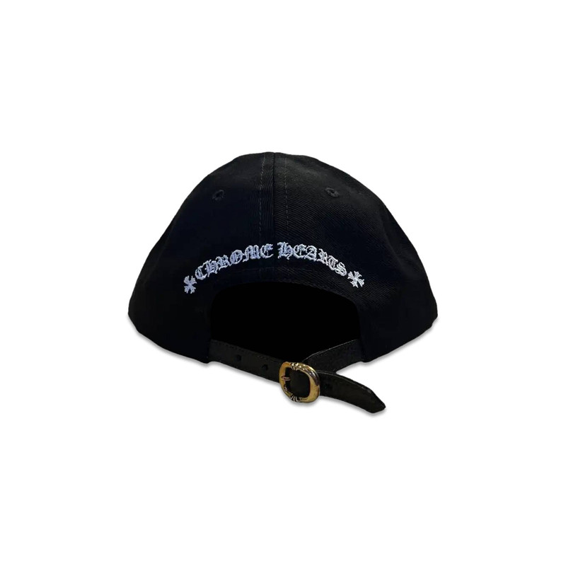Chrome Hearts Chrome Hearts x Matty Boy Chomper Leather Strapback Hat 'Black/Multicolor' outlook
