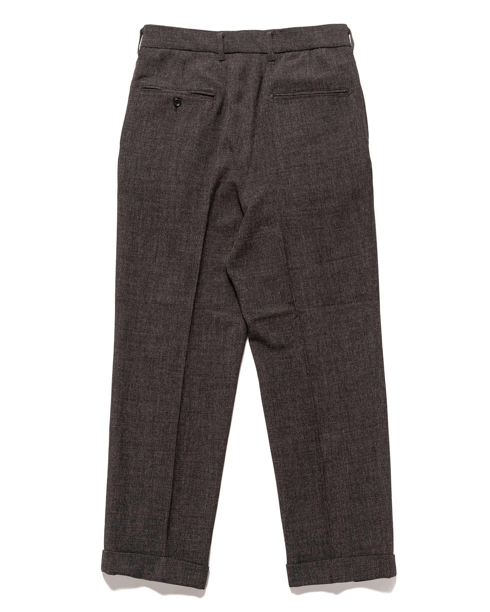 Tucked Trouser - PE/PU Stretch Twill Black - 5