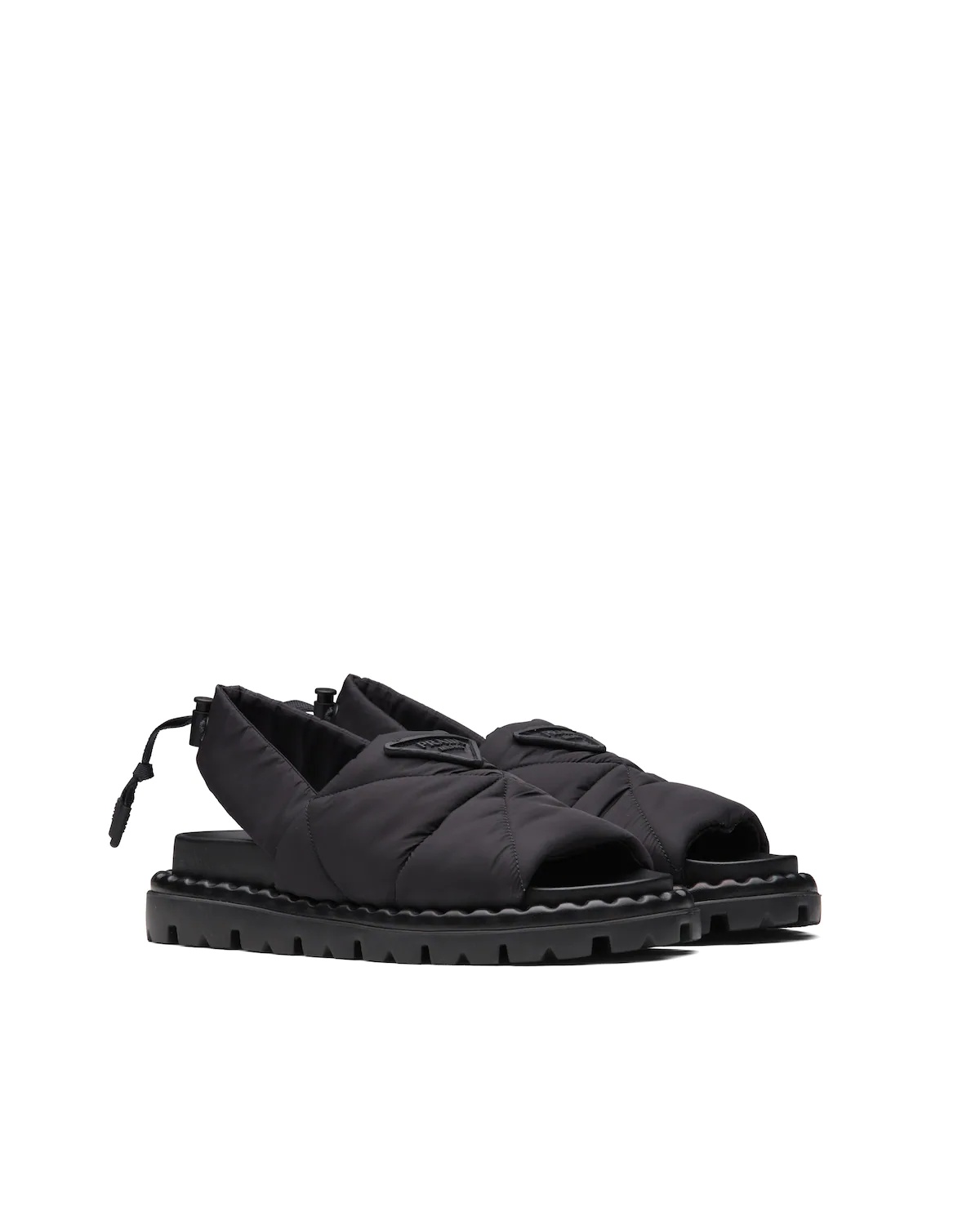 Padded nylon sandals - 2