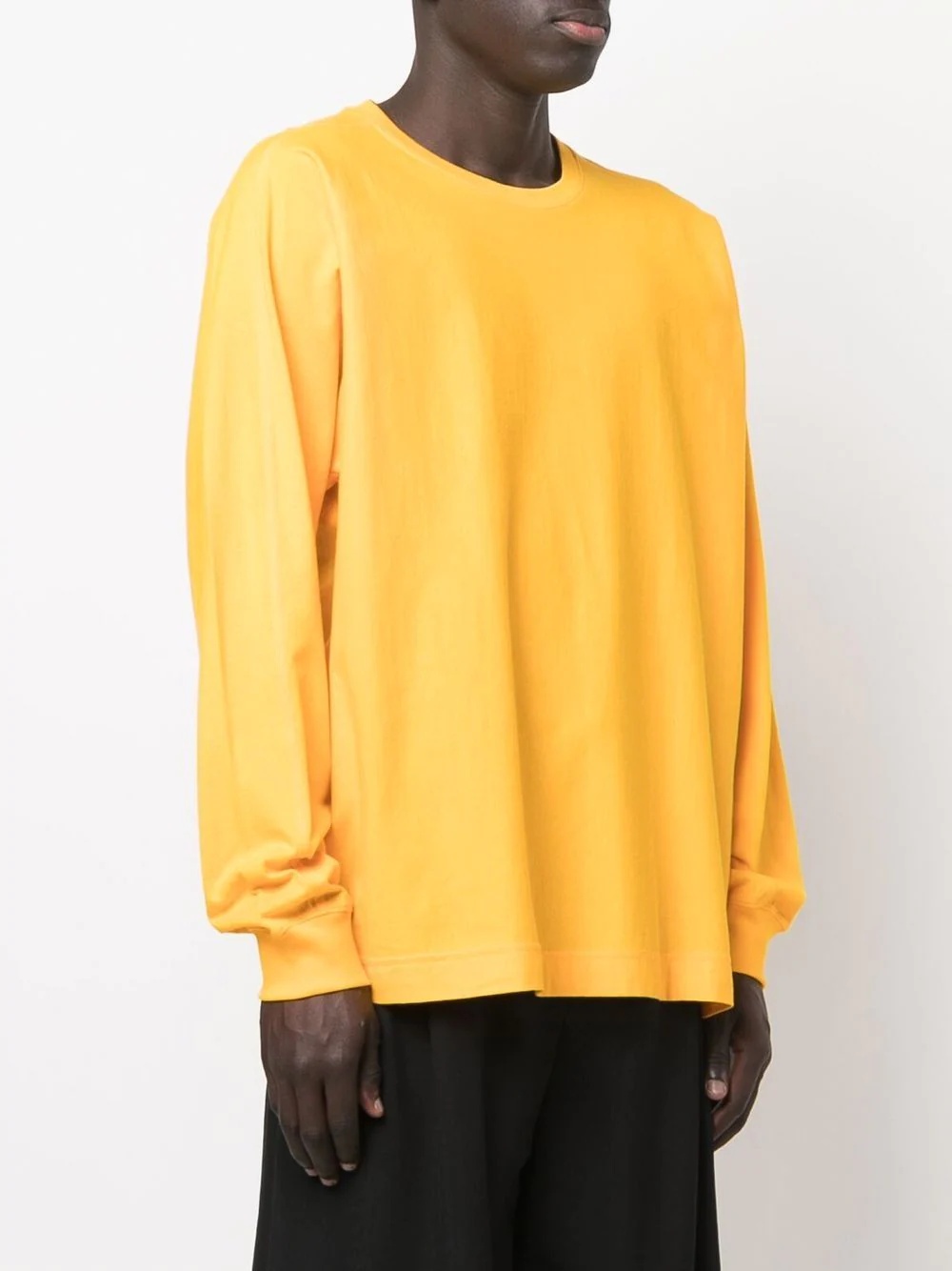 crew neck cotton jumper - 2