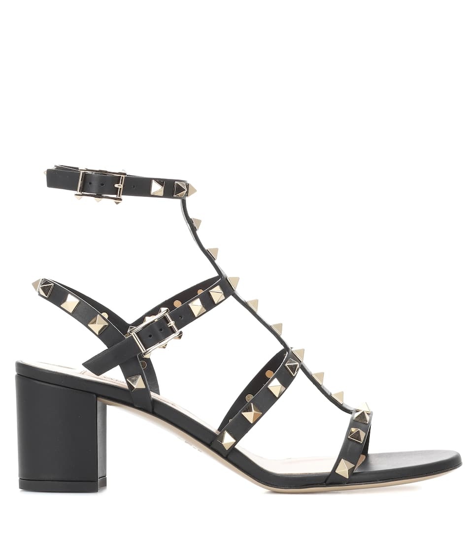 Valentino Garavani Rockstud leather sandals - 4