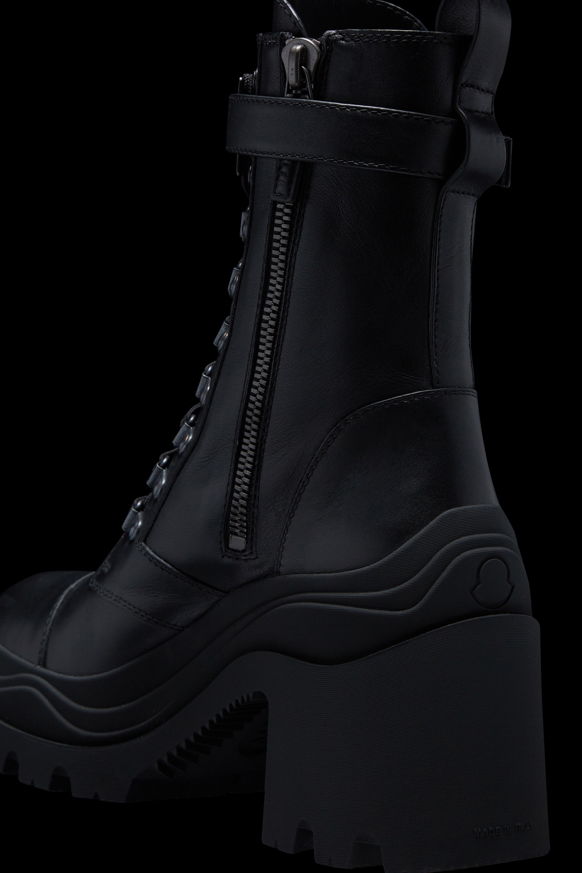 Envile Buckle Lace-Up Boots - 5