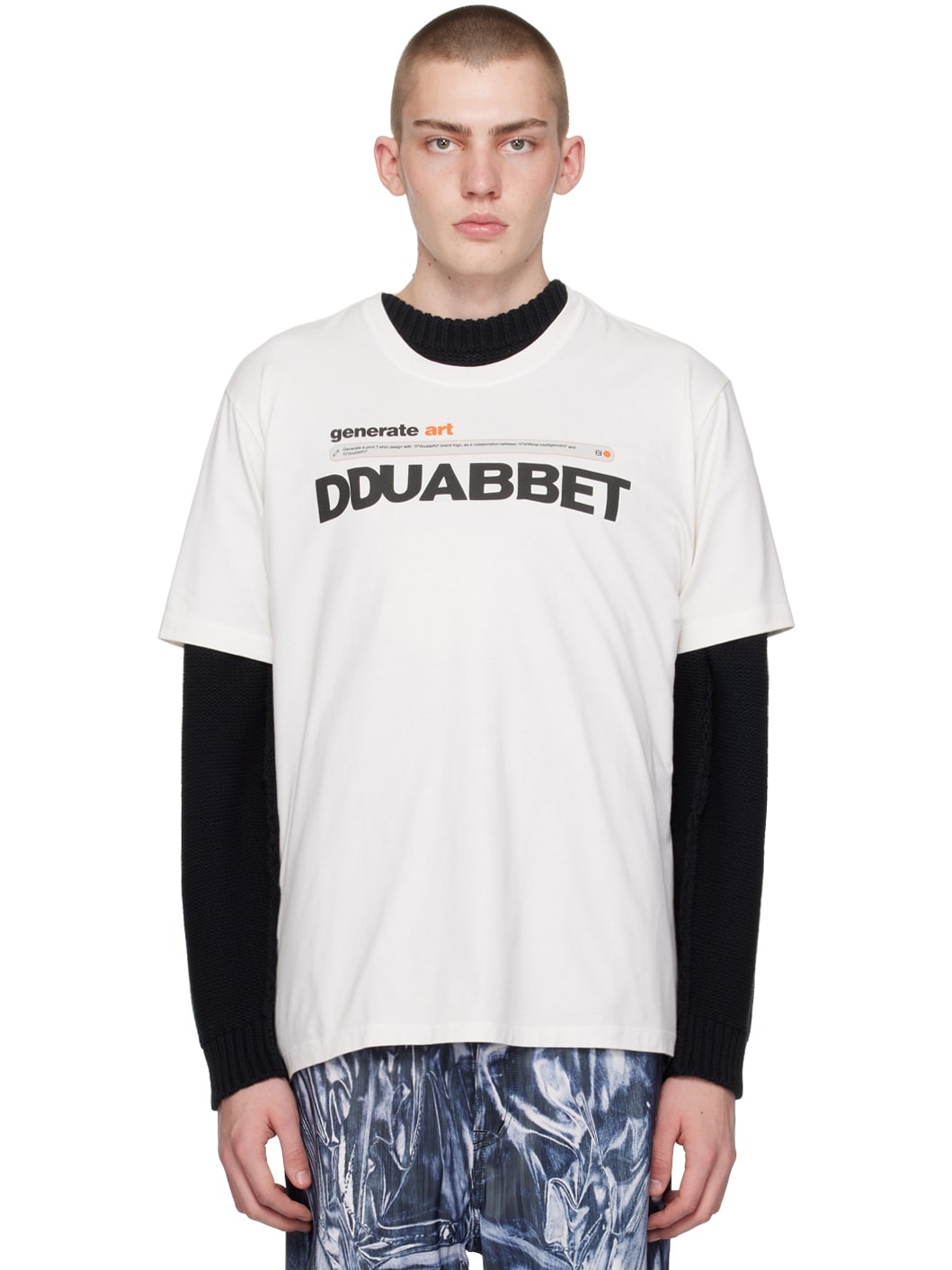 Off-White AI Generated T-Shirt - 1
