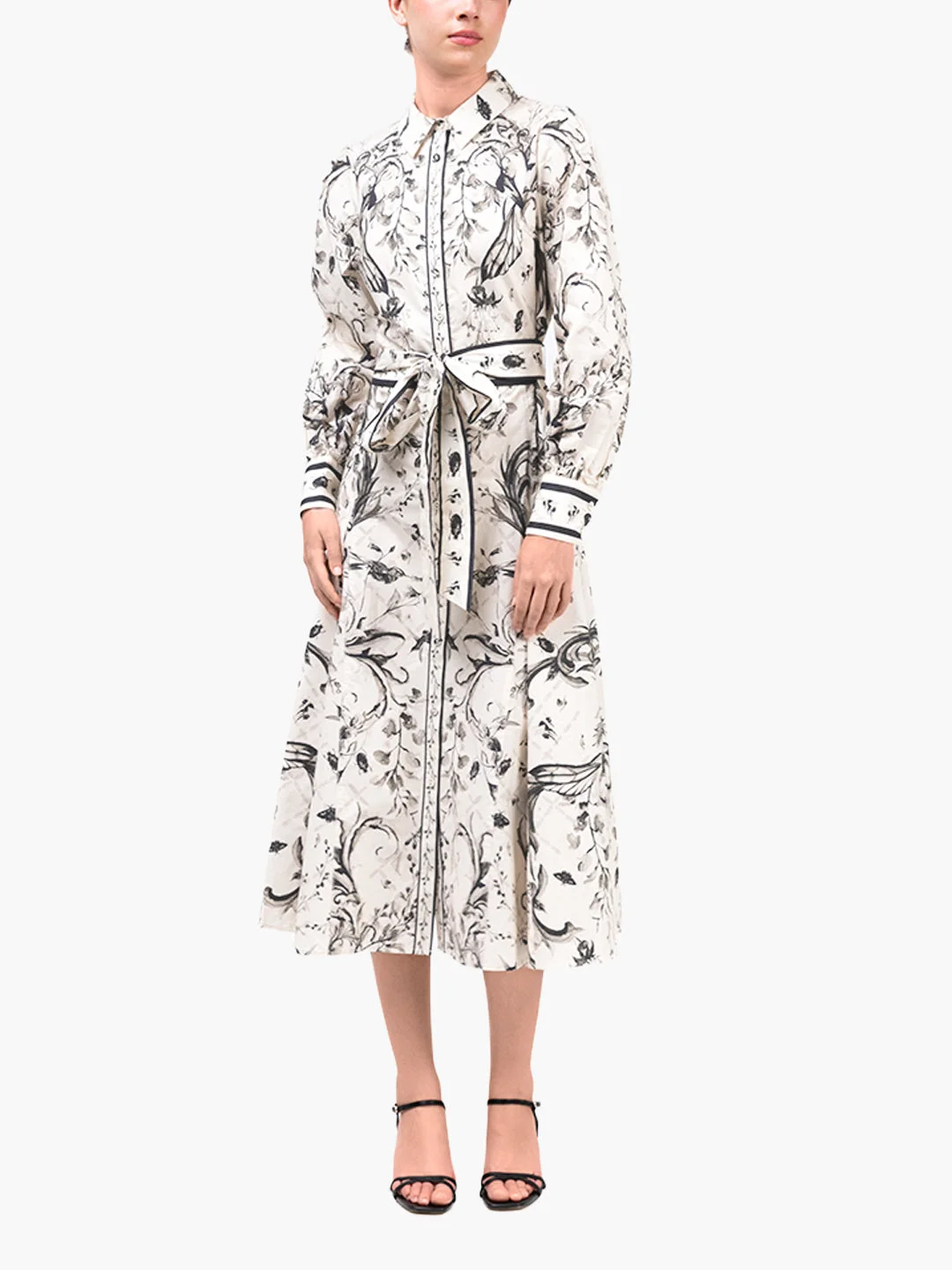 GARDEN COTTON SHIRTDRESS - 1