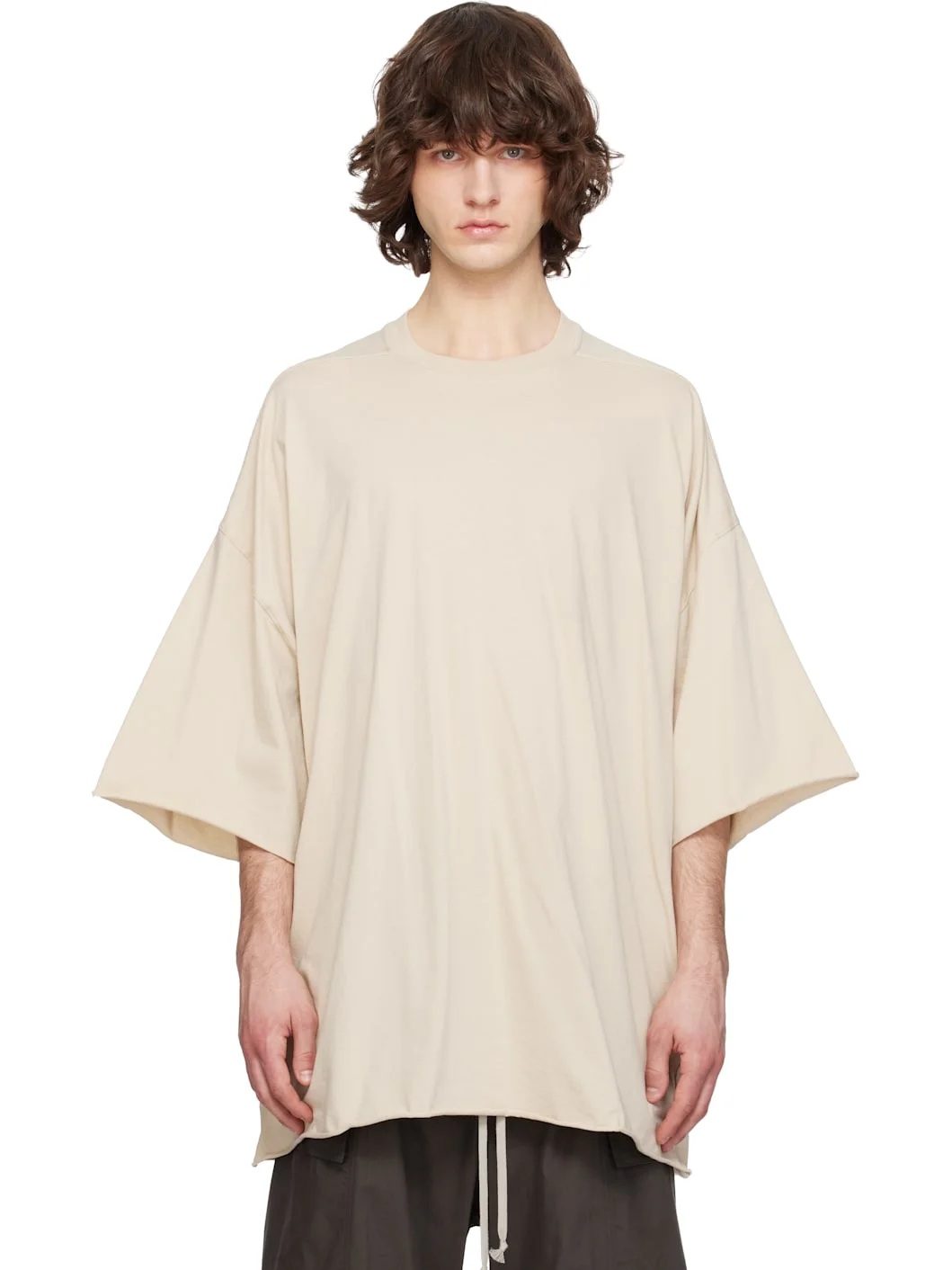 Beige Temple Tommy T-shirt - 1
