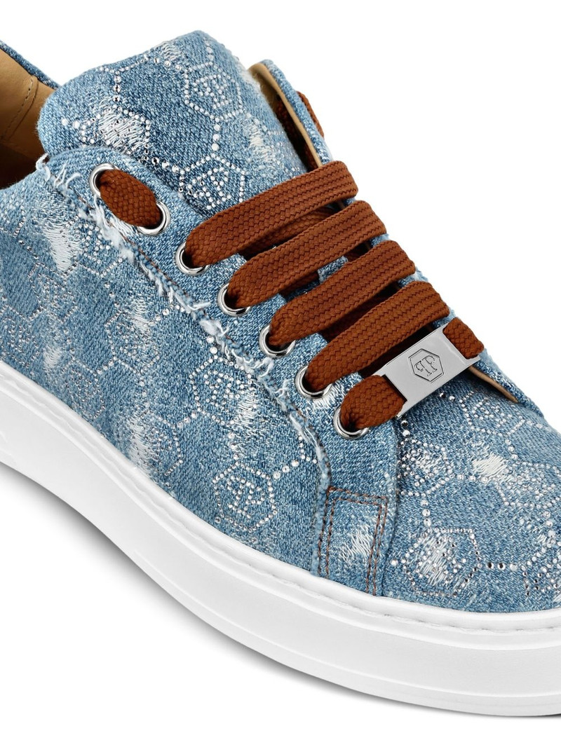 Monogram Strass sneakers 5