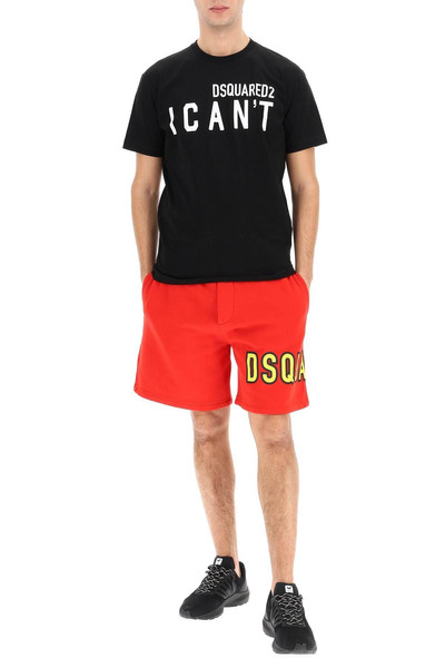 DSQUARED2 SHORT SWEATPANTS WITH LOGO outlook