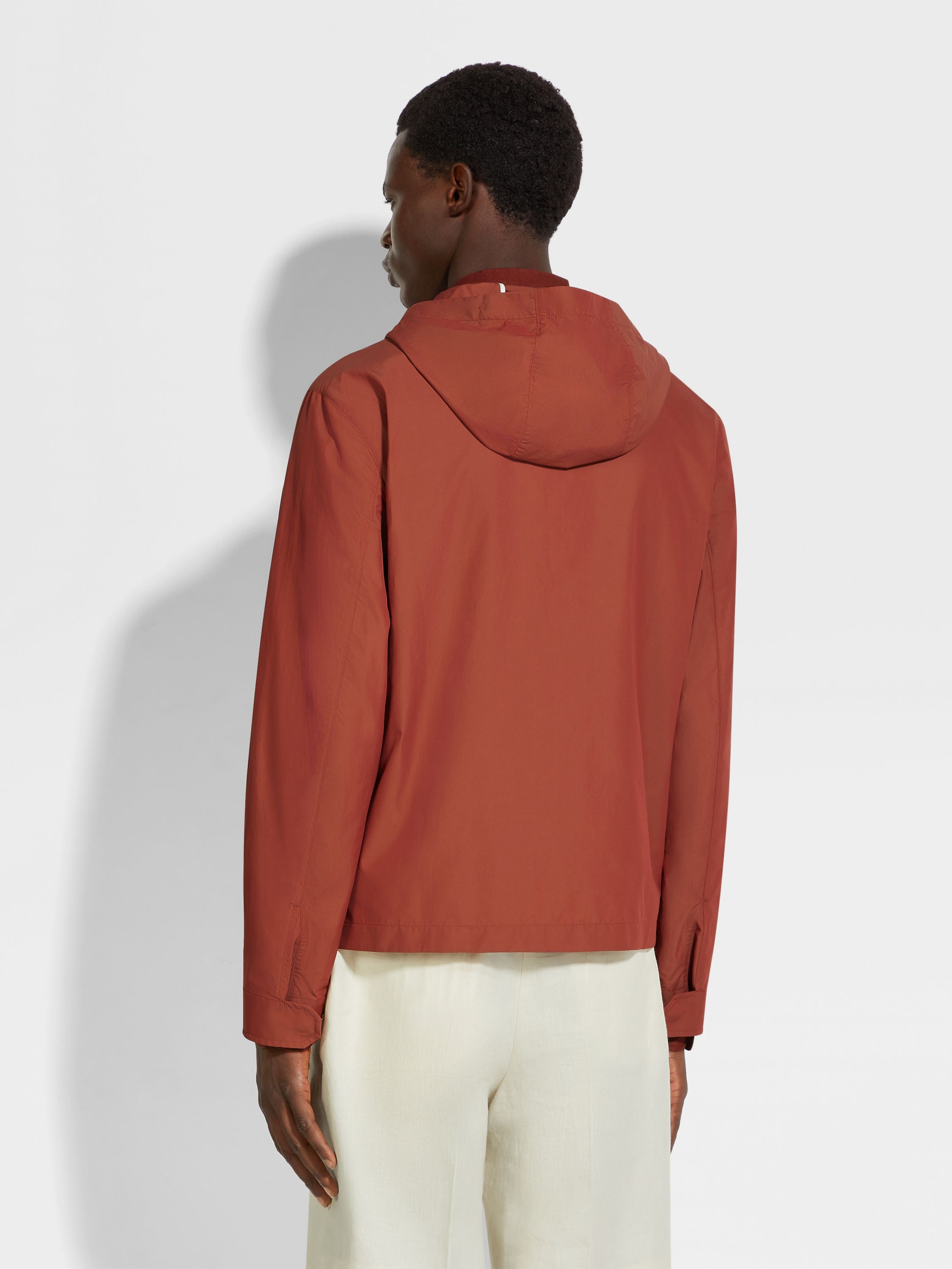 NYLON AND COTTON BLOUSON - 5