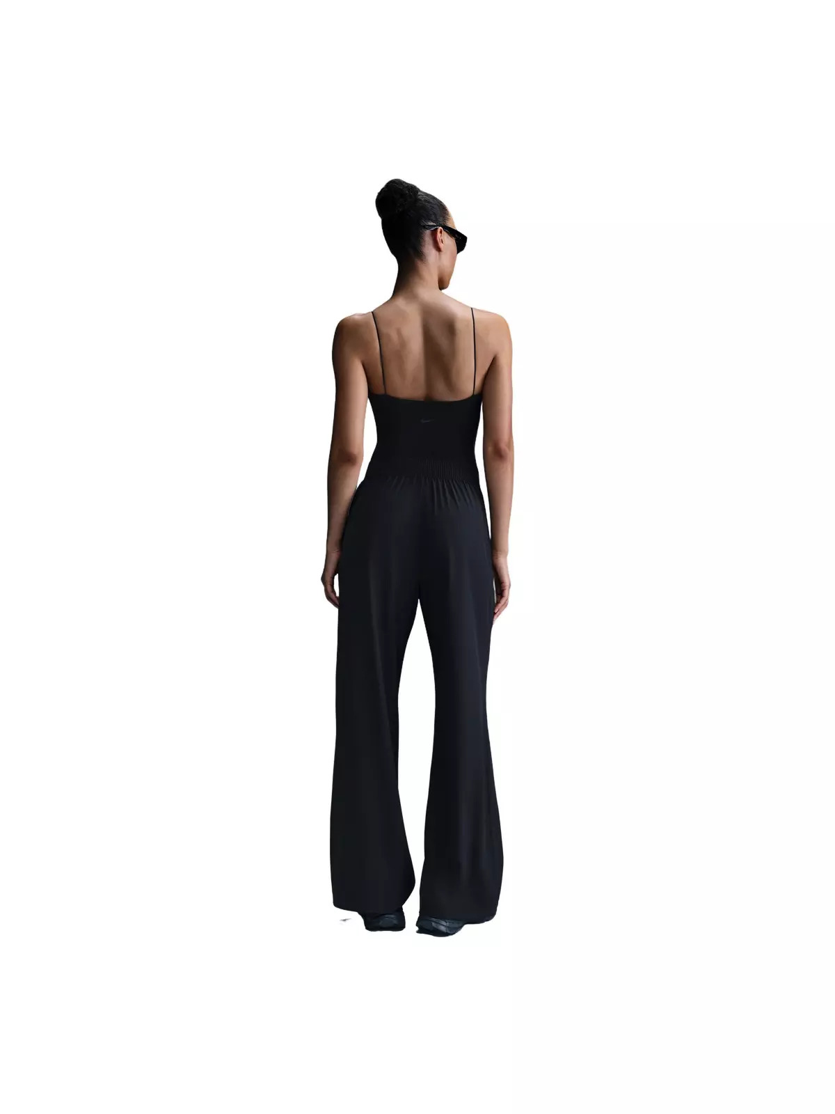 Women's 24.7 PerfectStretch Dri-FIT High-waisted Loose wide-Leg Pants -Black - 4