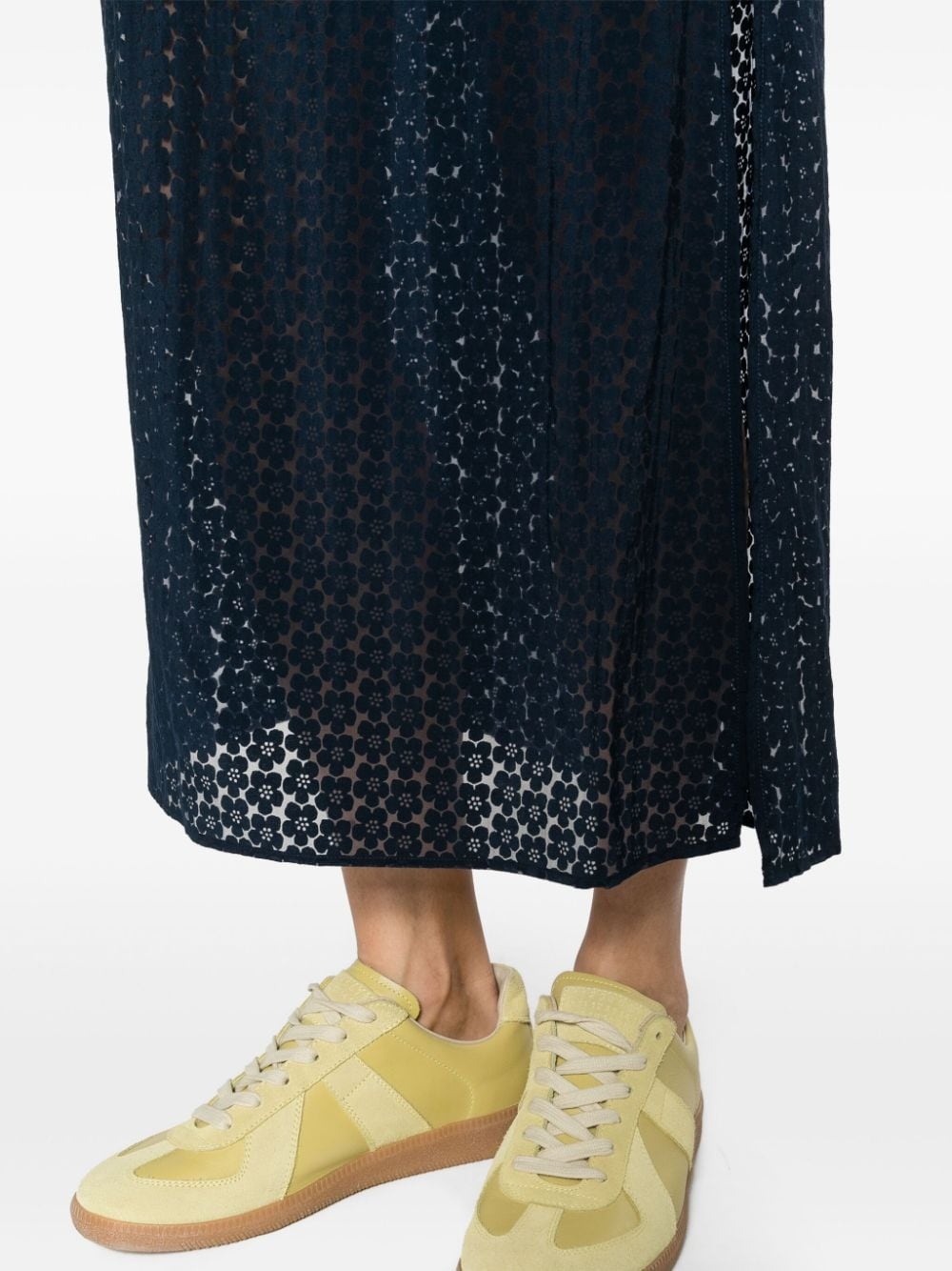 floral-motif maxi dress - 5